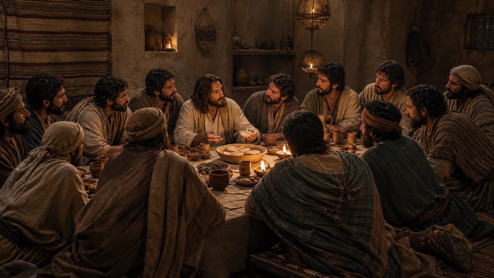 Last Supper scene